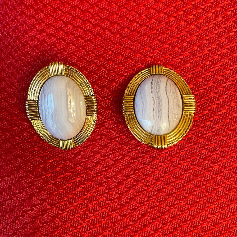 Vintage clip-on earrings